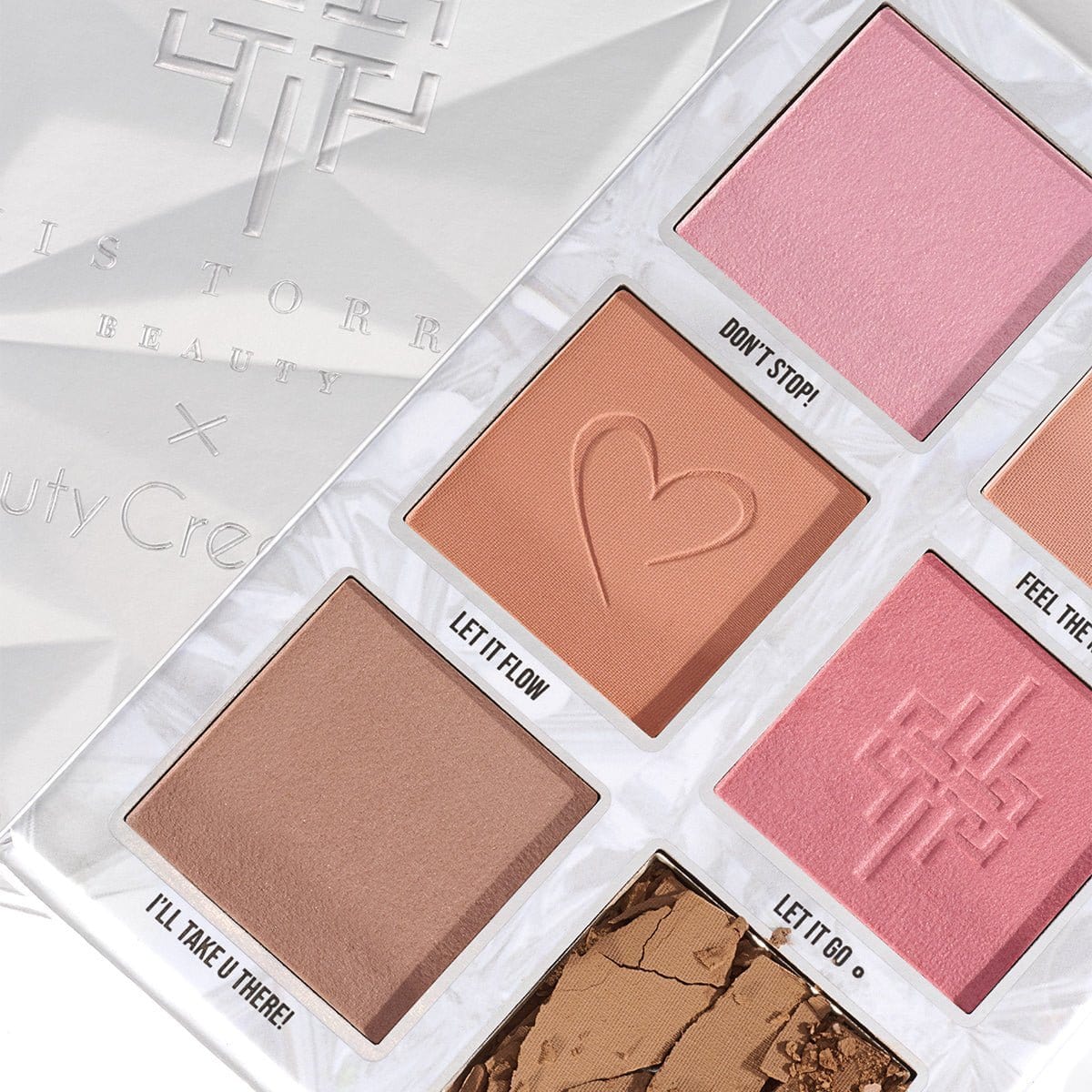 PALETA DE ROSTRO RUBORES Y CONTORNO IT'S A VIBE VOL. 2 - LUIS TORRES X BEAUTY CREATIONS VOL. 2