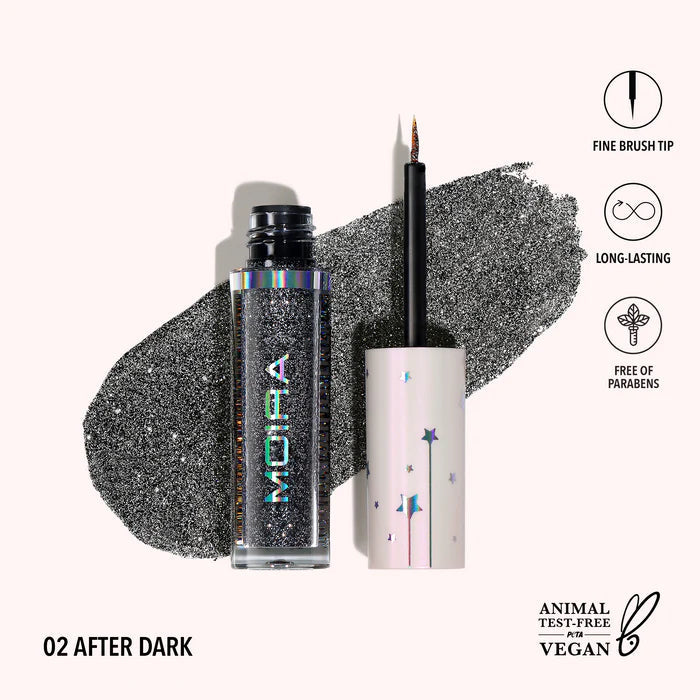 Moira Delineador Glitter