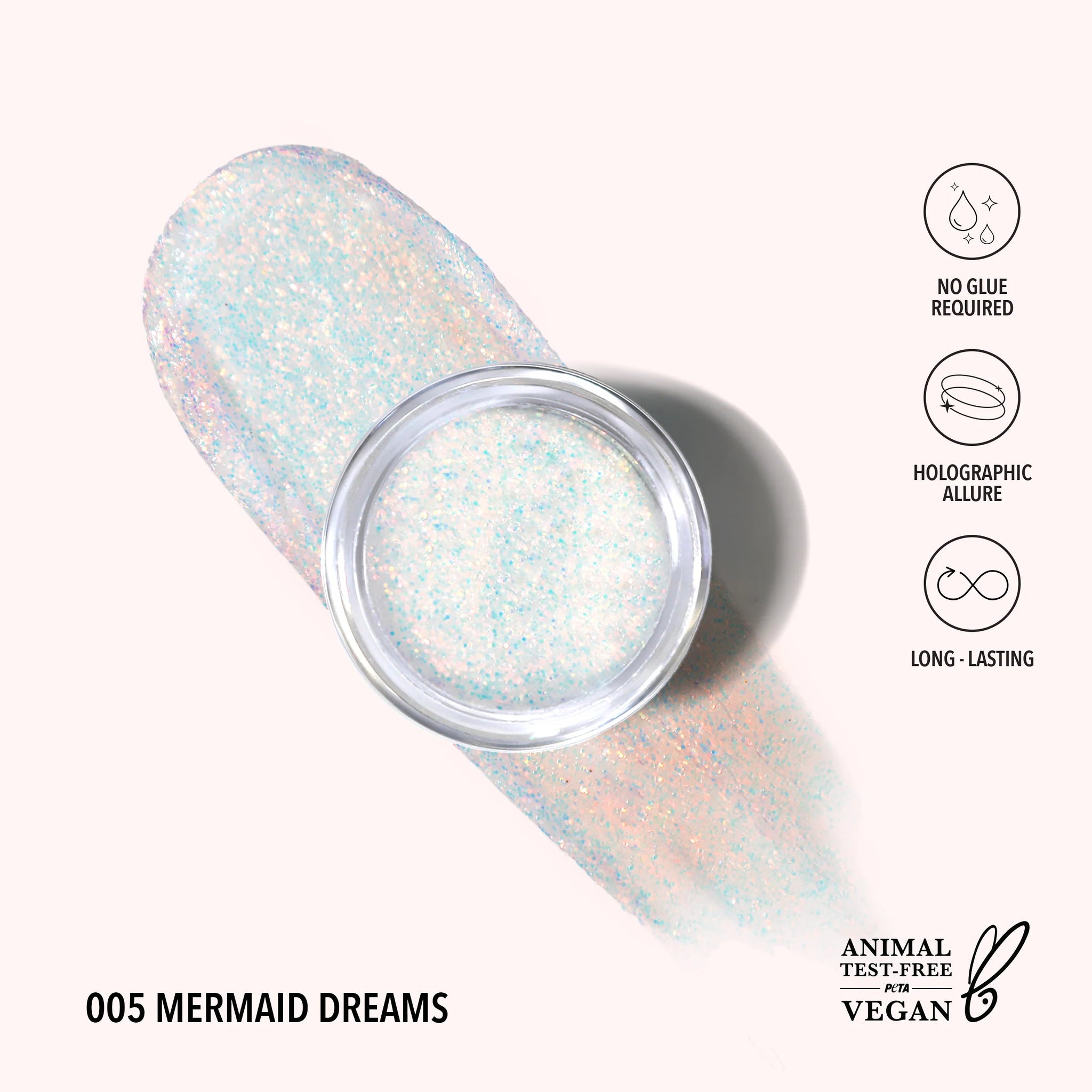 Moira Hologram Glitter Gel