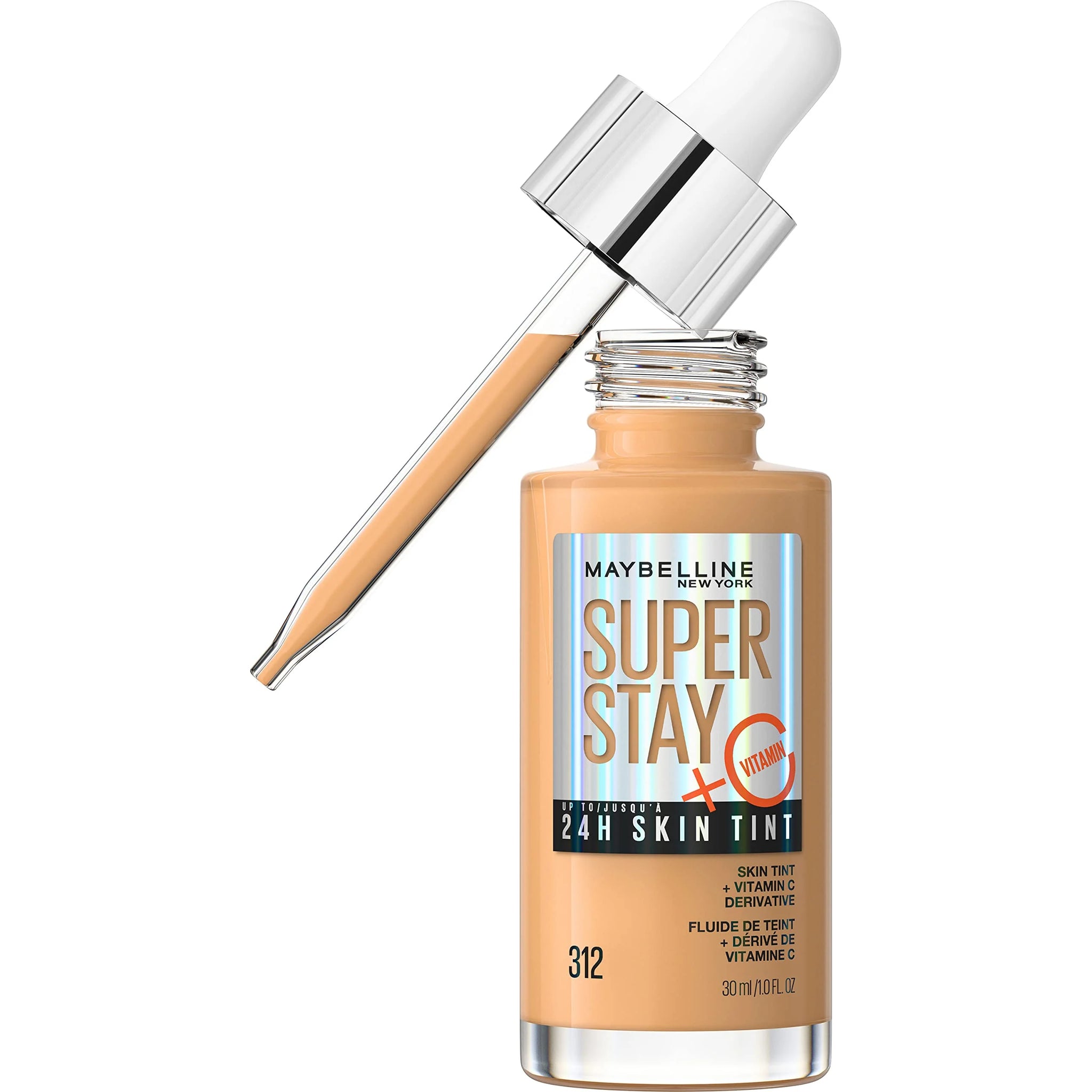 Maybelline Base súper Stay 24h Skin Tint + Vitamina C