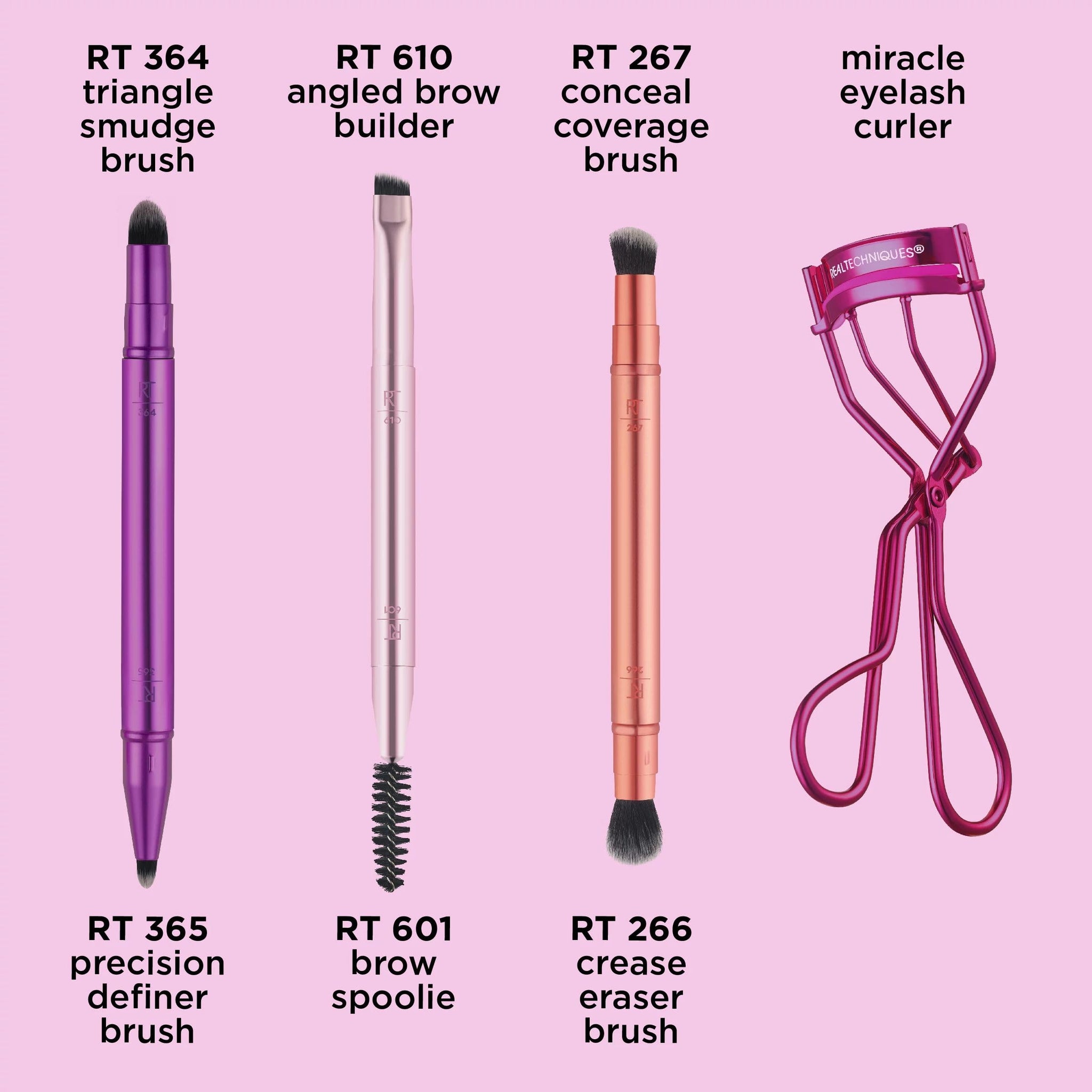 Real Techniques Double Time Brush+Lash Set