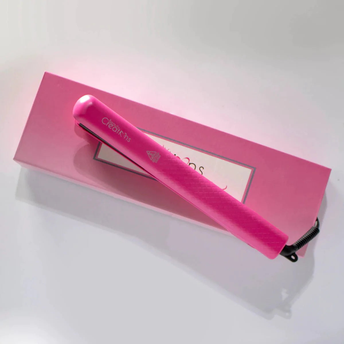 Fashion plancha para cabello rosa