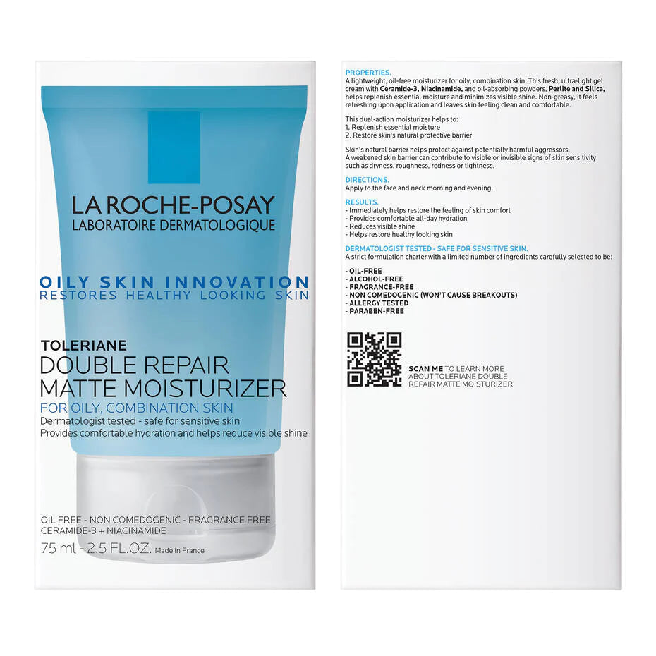 Toleriane Hidratante facial de doble reparación La Roche