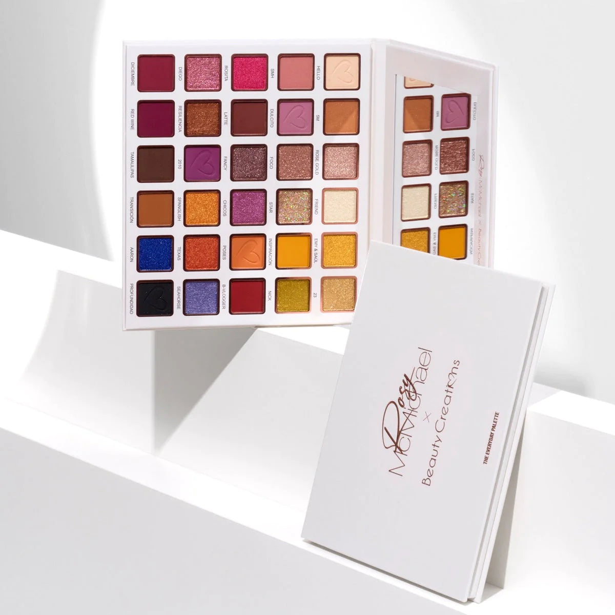 Paleta de Sombra Beauty Creations x Rosy McMichael