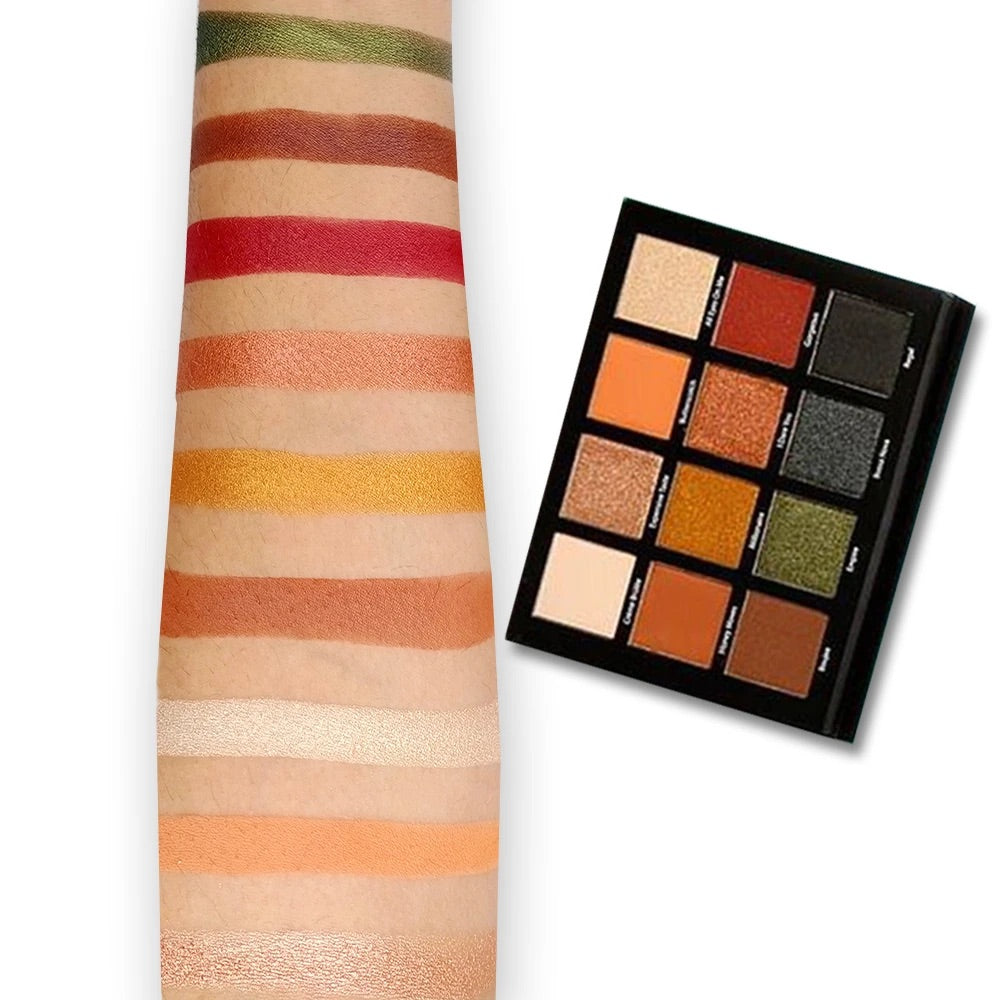 Sombra de 12 colores MINI PRO BEAUTY CREATIONS