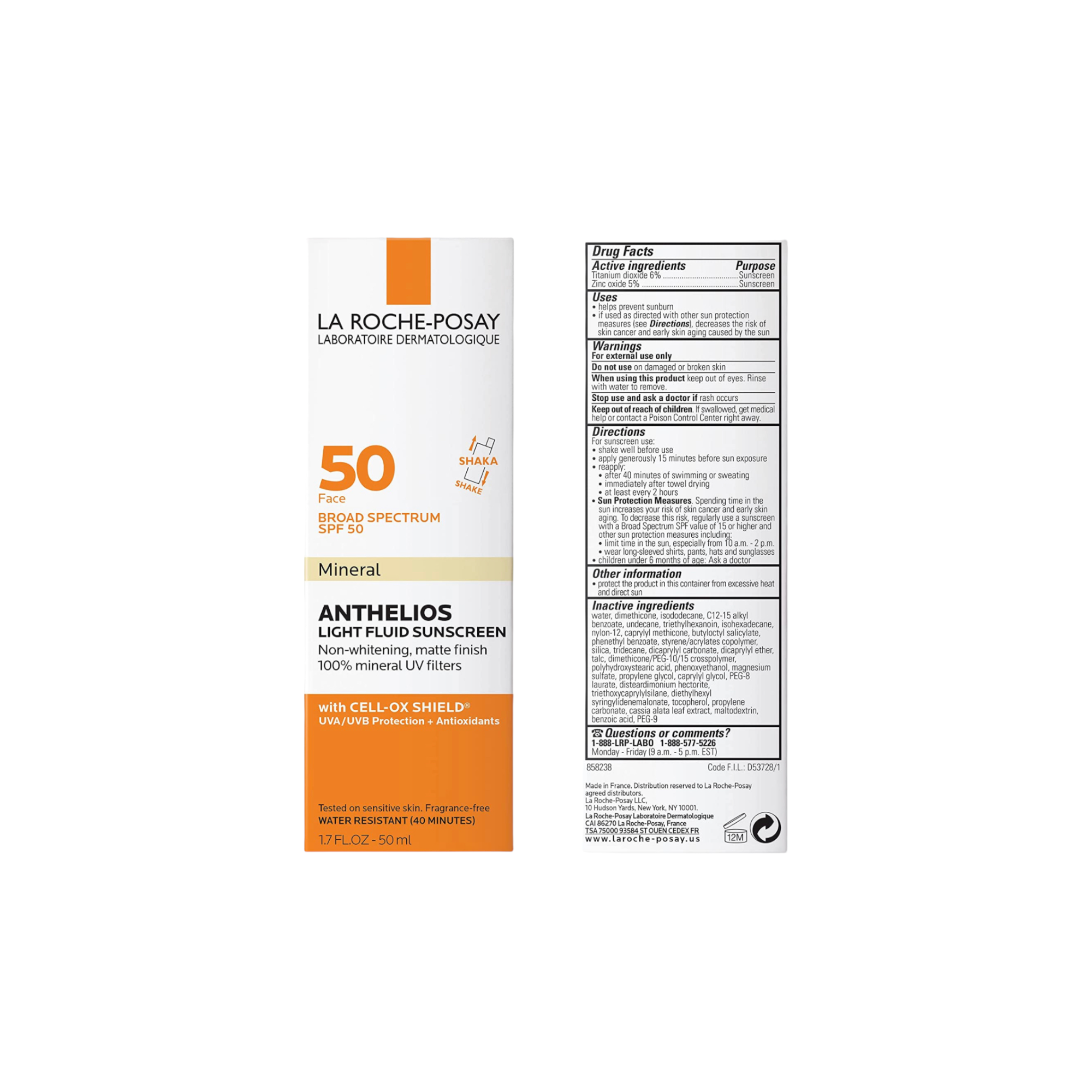 LA ROCHE POSAY Antelios Protector Solar SPF 50