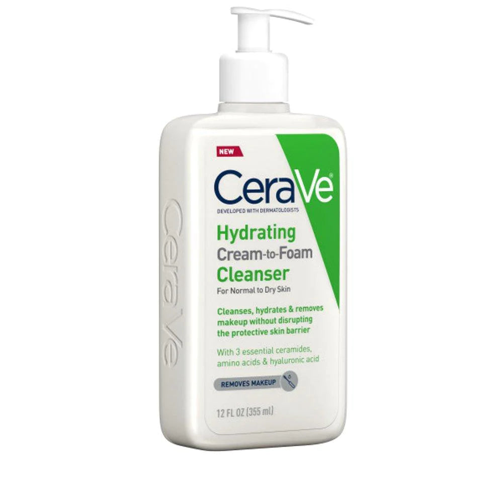 CERAVE Limpiador Hidratante De Crema a Espuma