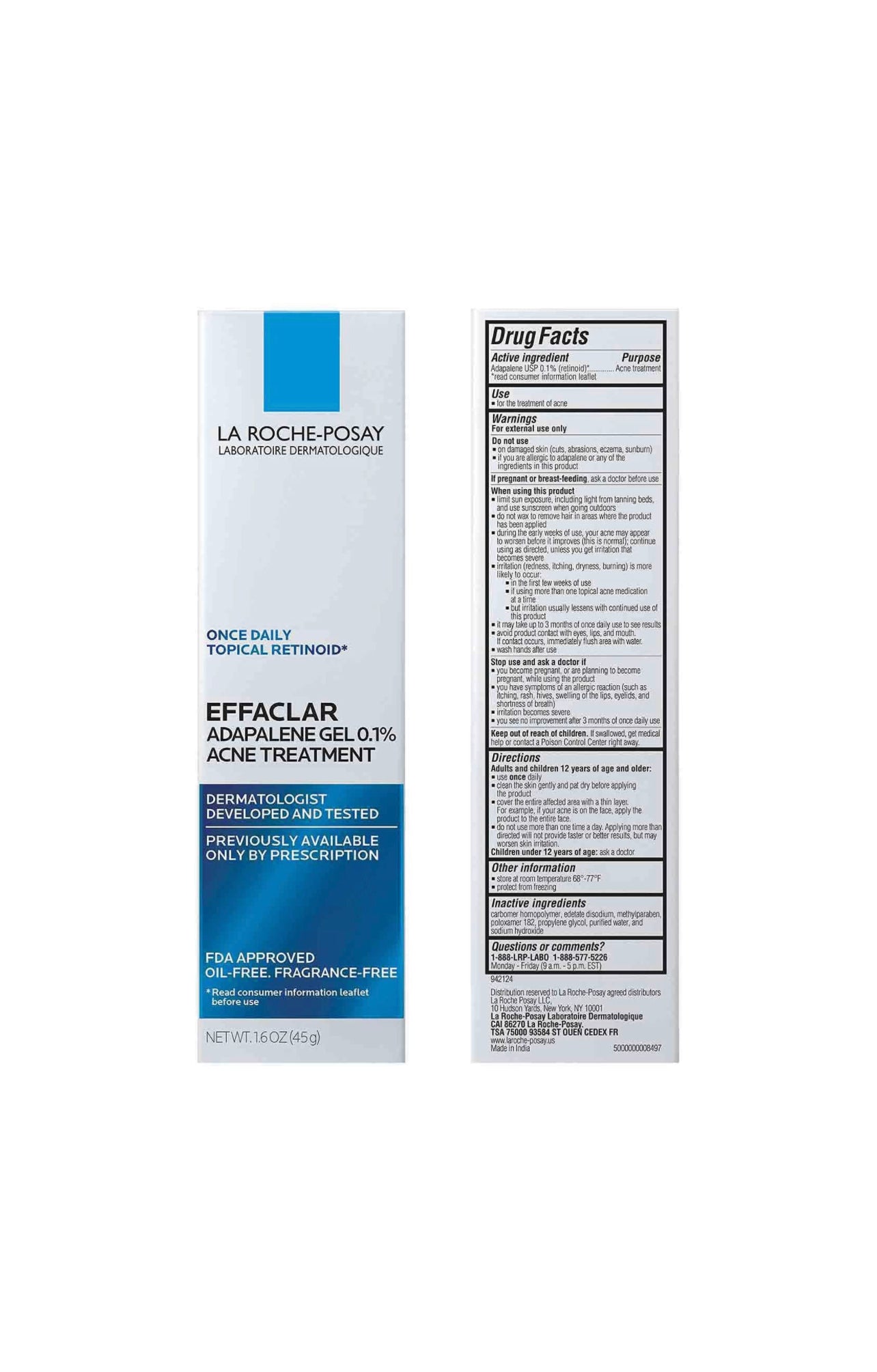 LA ROCHE POSAY Tratamiento Anti Acné Effaclar