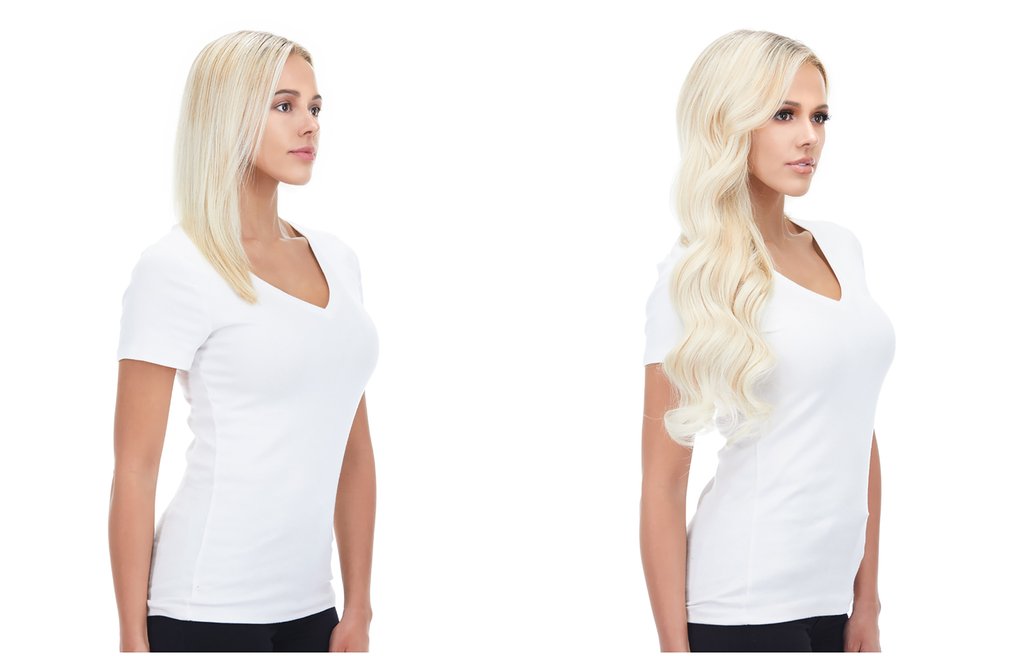 Extenciones de Cabello - Rubio ( 22 Pulgadas )