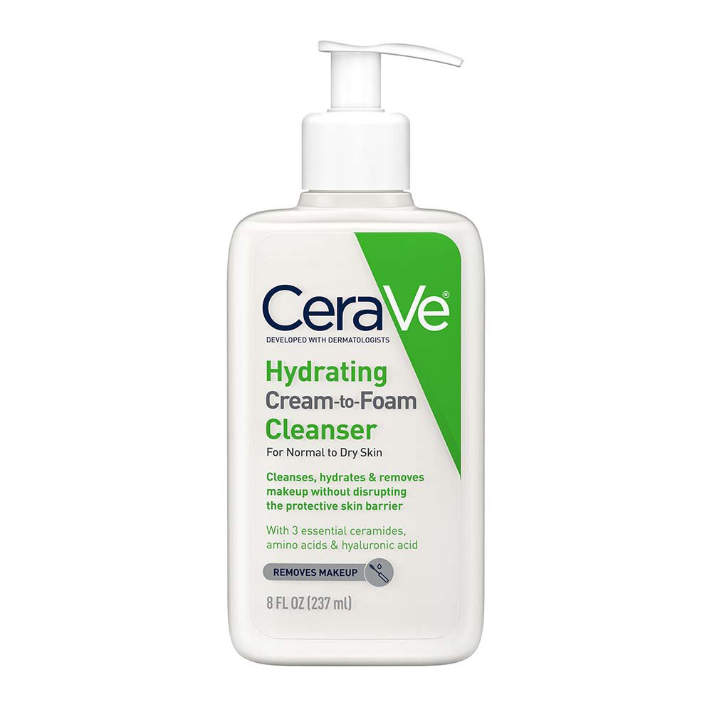 CERAVE Limpiador Hidratante De Crema a Espuma