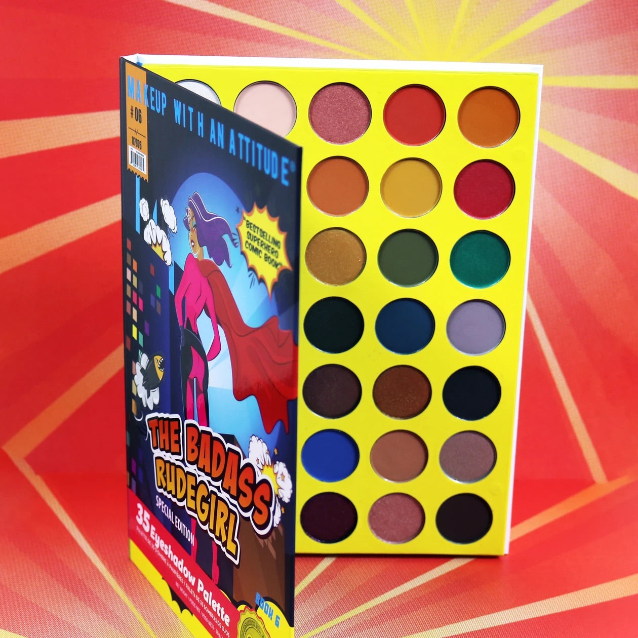 Paleta De Sombras Badass