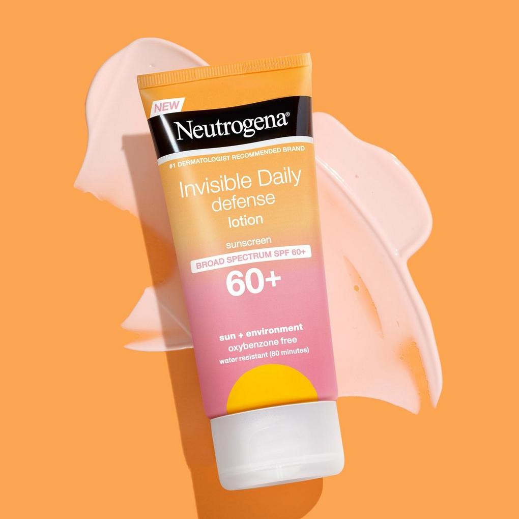 NEUTROGENA INVISIBLE DAILY DEFENSE SUNSCREED 60+