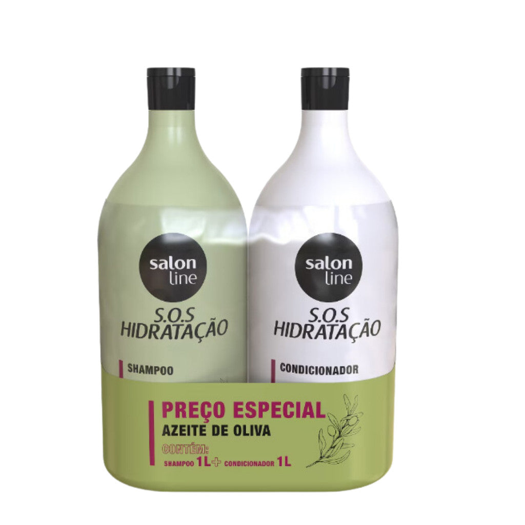 Salón Line Shampoo y Acondicionador Aceite De Oliva