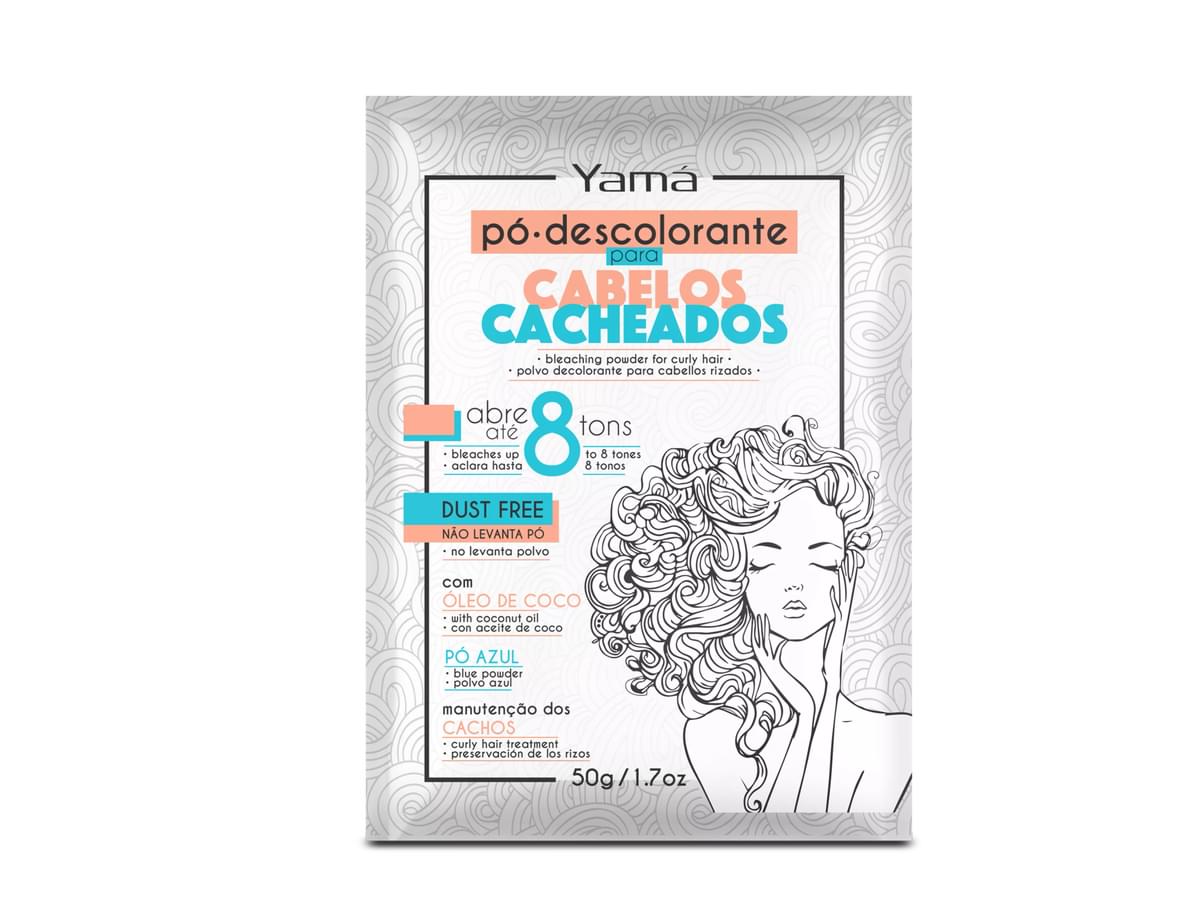 Yama Descolorante Para Cabellos Rizados