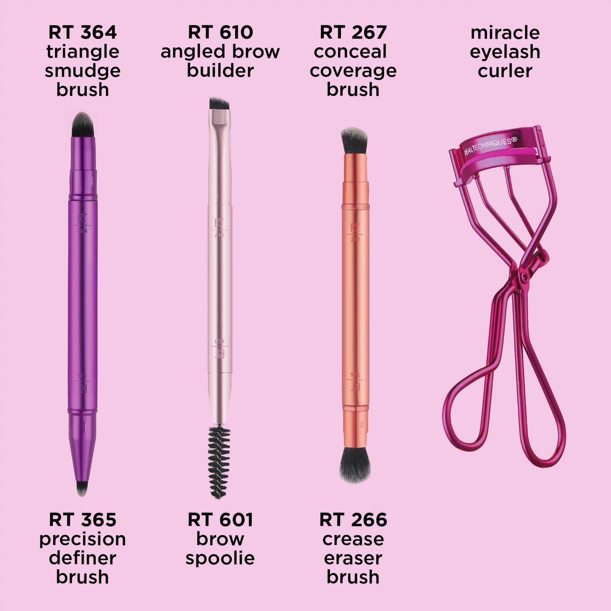 Real Techniques Double Time Brush+Lash Set