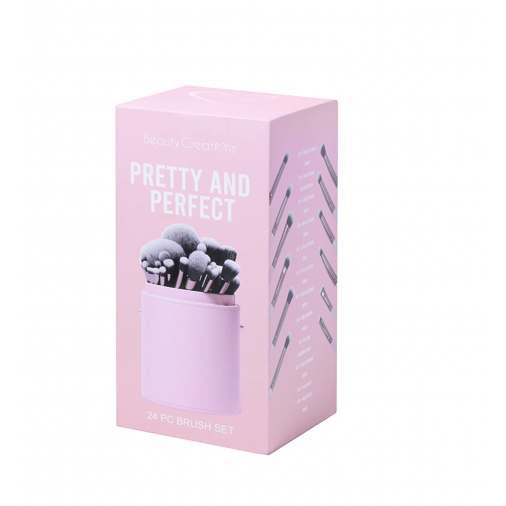 Set De Brochas 24 Pcs Pretty And Perfect