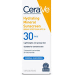 Cerave Hydrating Mineral Sunscreen Face