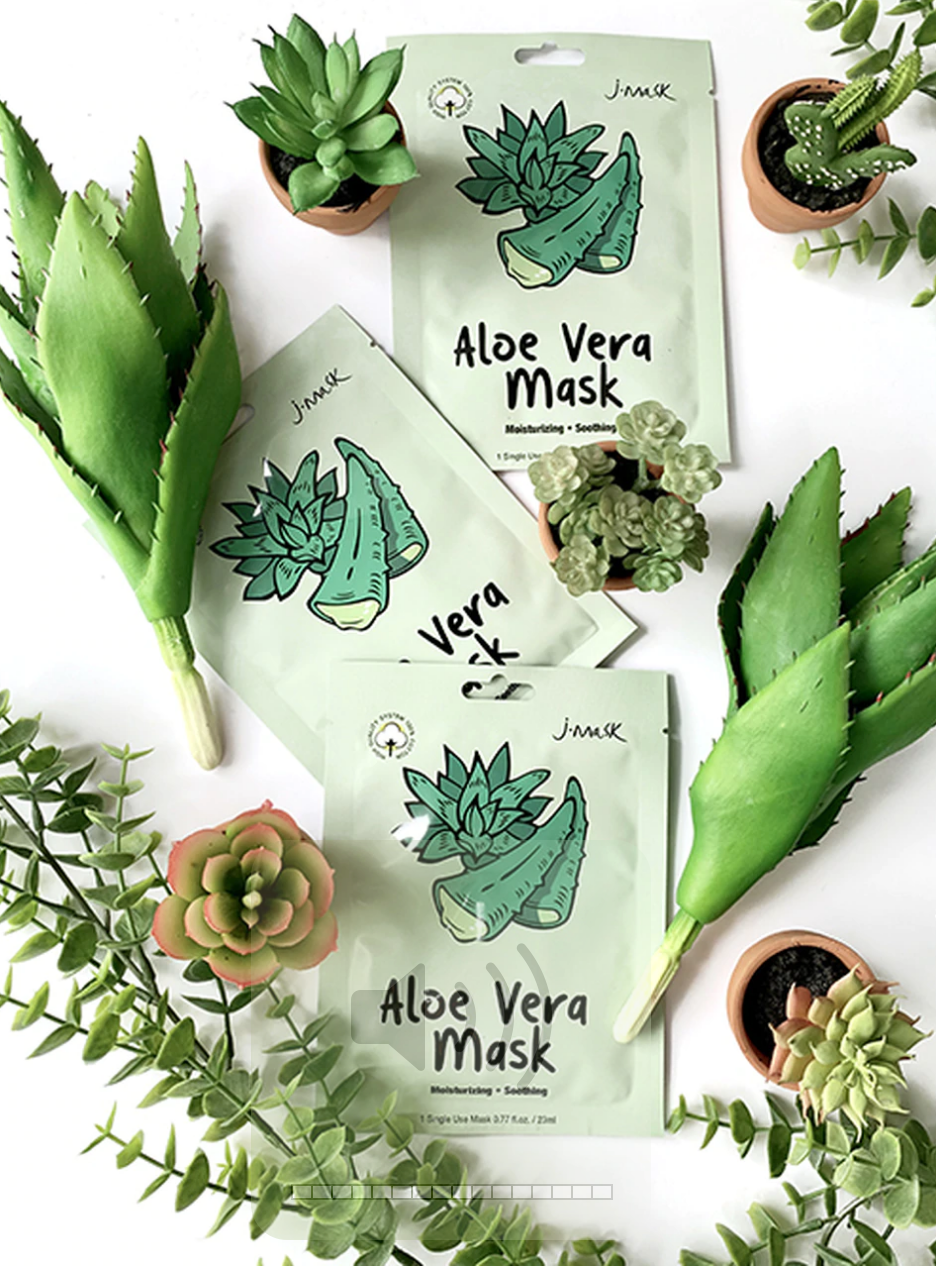 Mascarilla Facial de Aloe Vera - J LASH