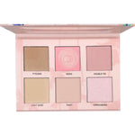 Paleta iluminador, contorno y blush