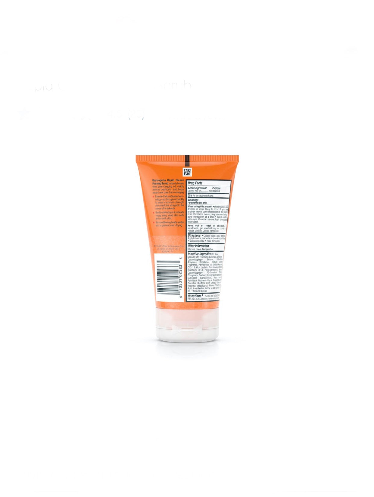 Rapid Clear Tratamiento Acne Wash