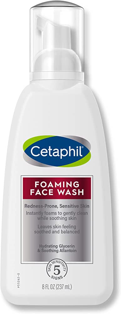 Cetaphil foaming face wash