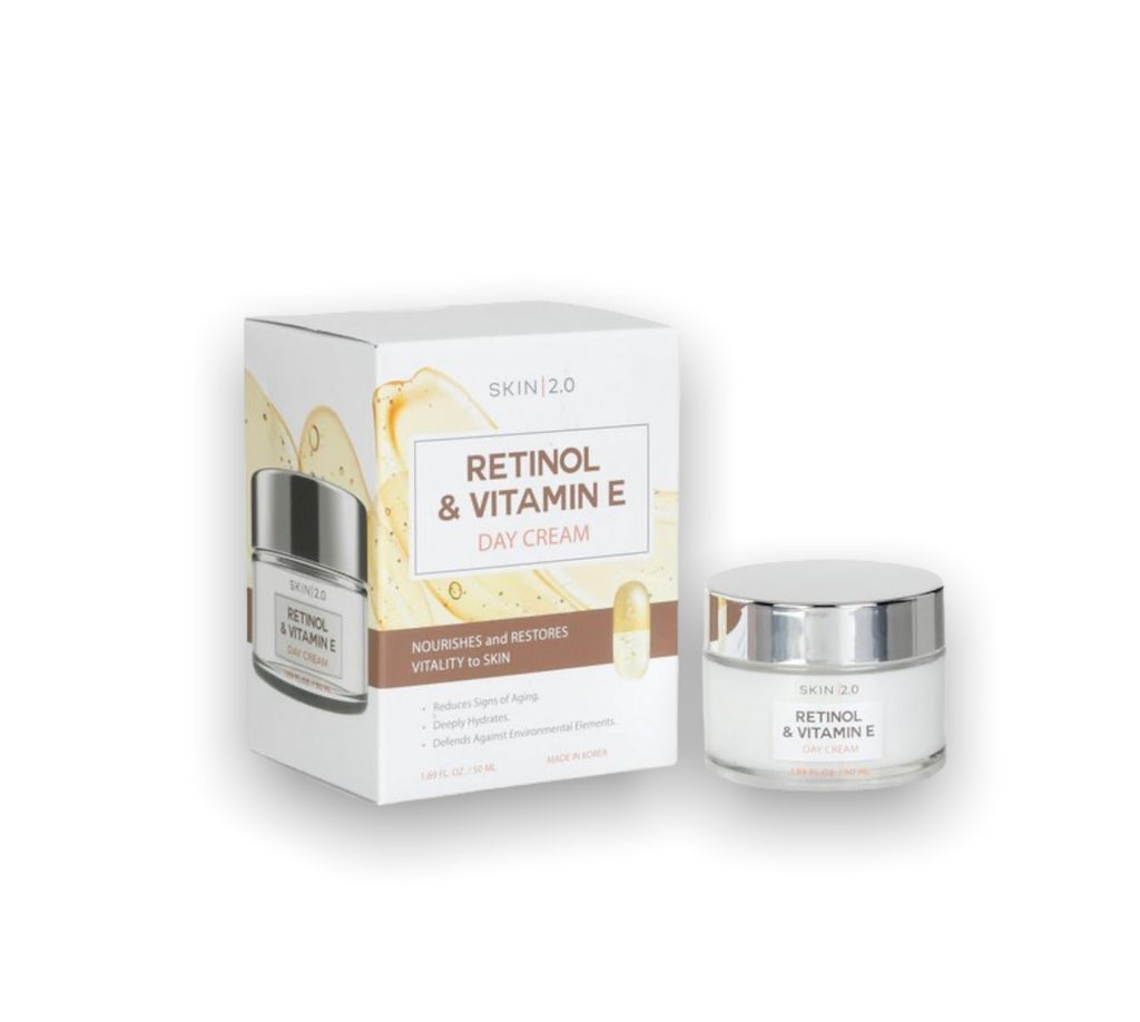 Crema facial Retinol  y vitamins E