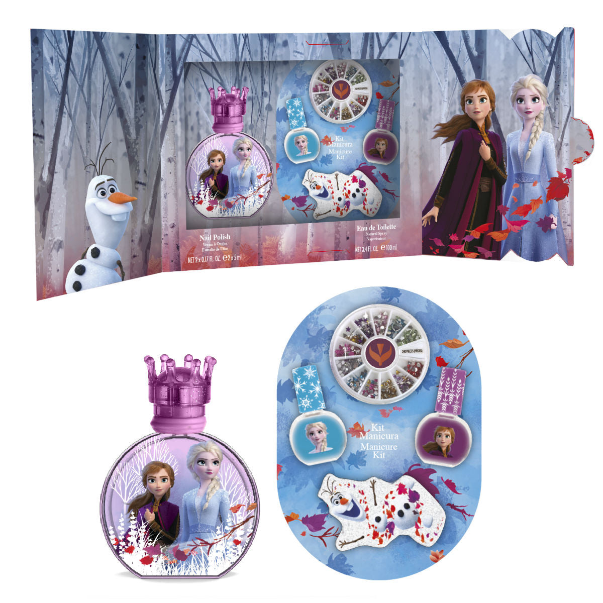 Set Perfume & Manicure Frozen