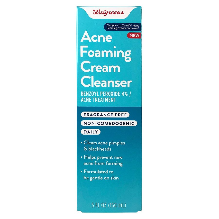 Acné foaming -walgreens