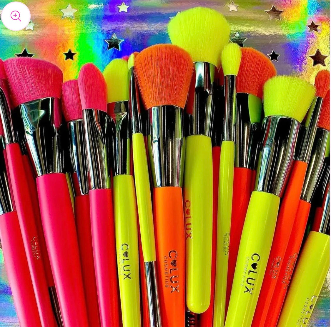 Set de brochas neón c-lux daysi