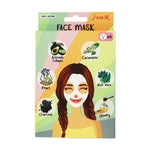 Pack de 6 Mascarillas Faciales - J LASH