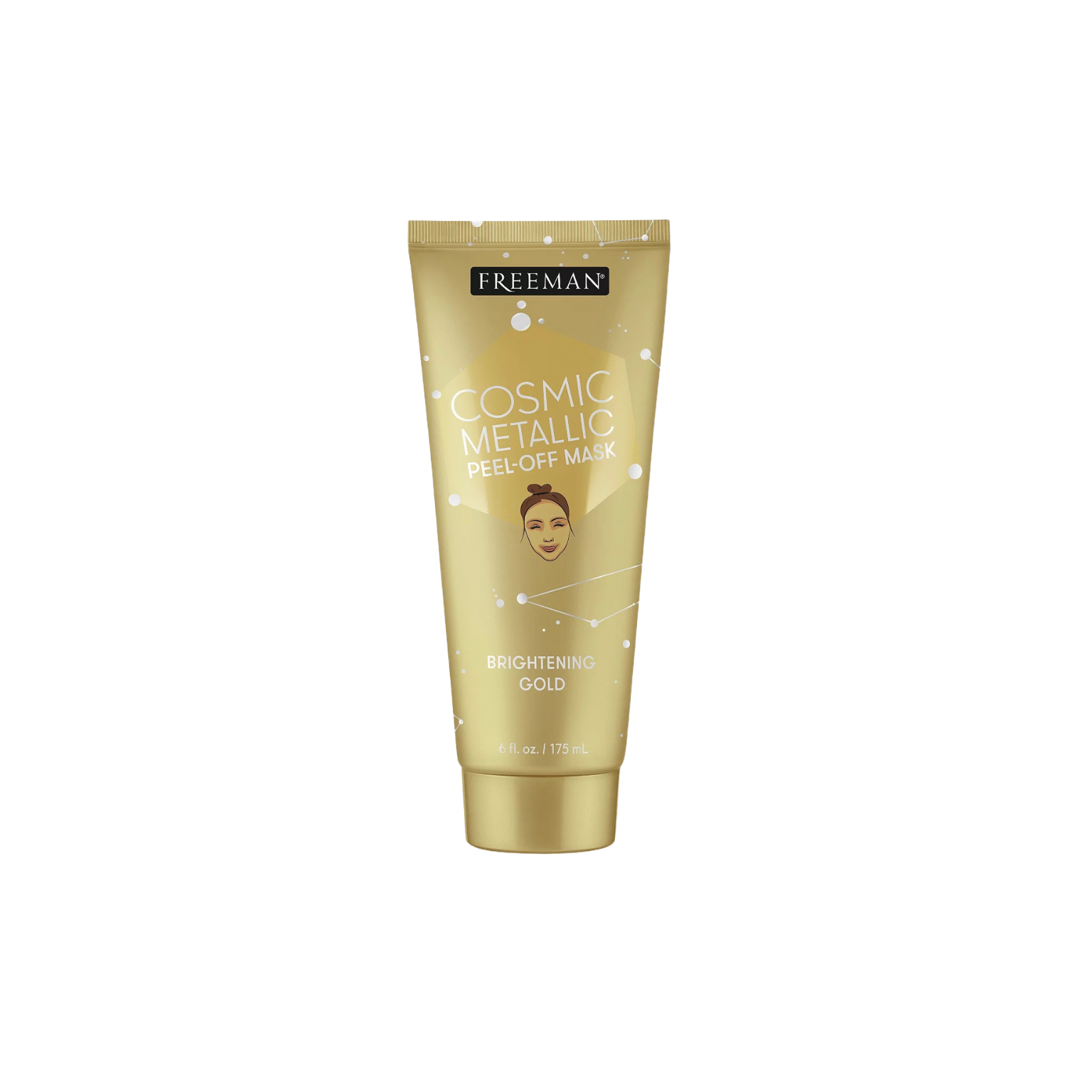 Mascarilla Cosmic Metallic Gold