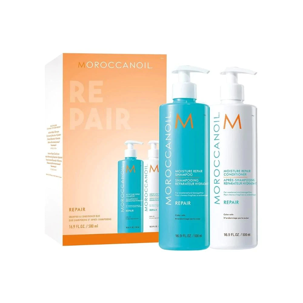 MoroccanOil Moisture Repair Shampoo - Champú hidratante con aceite de  argán, queratina y ácidos grasos