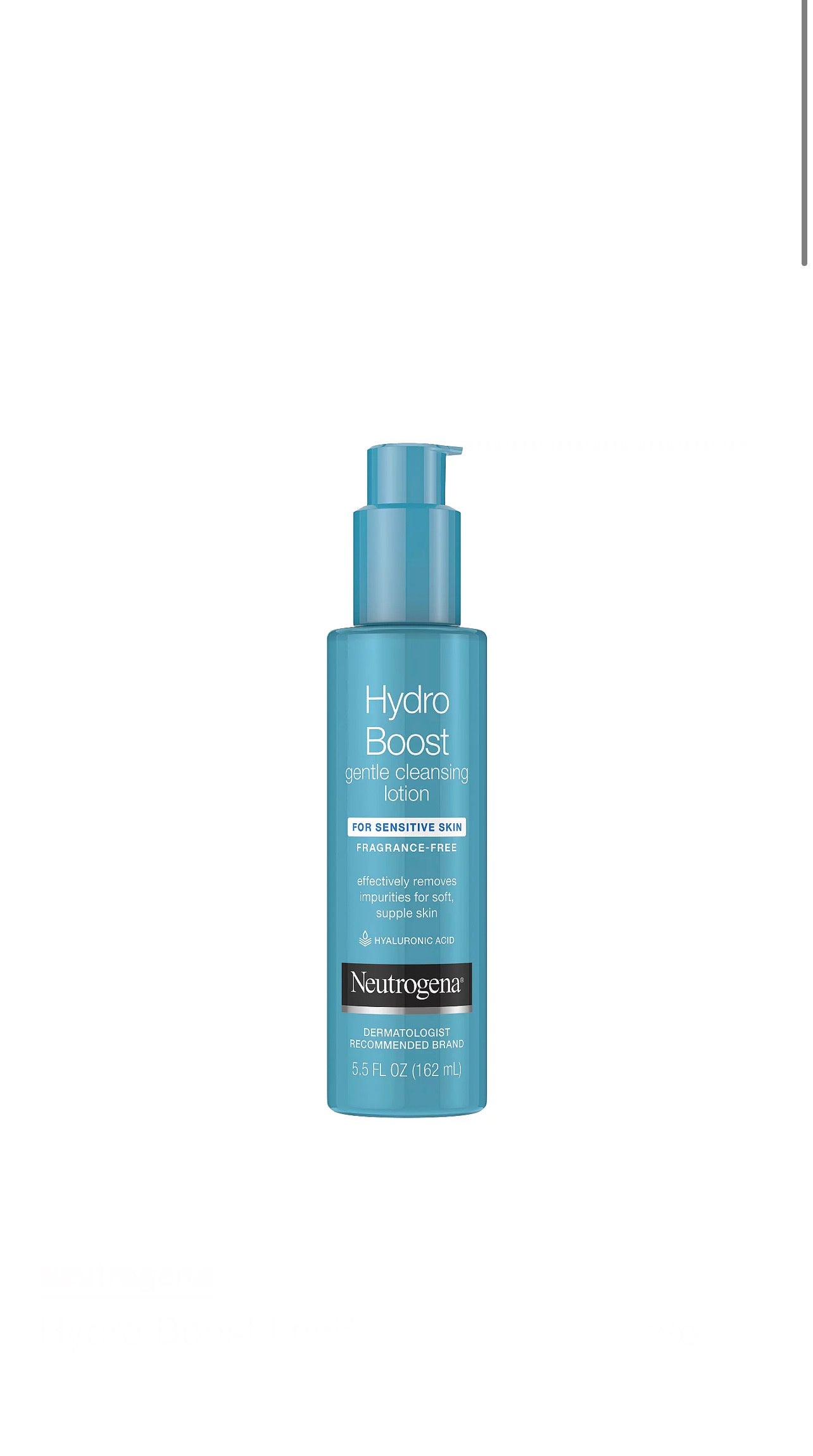 Limpiador Facial Hydro Boost