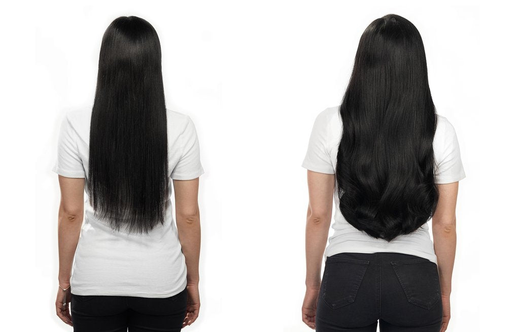 Extenciones de Cabello - Negro ( 20 Pulgadas )