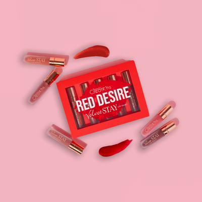 Red Desire Velvet Stay