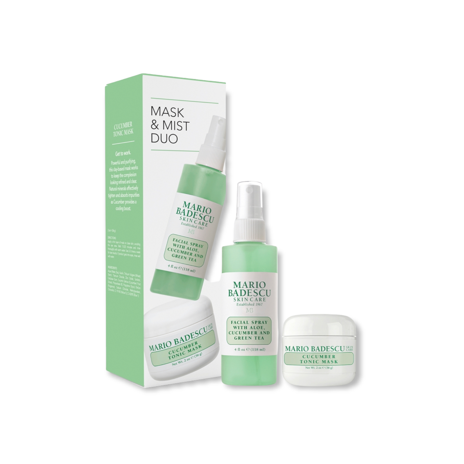 Mask & Mist Duo Cucumber